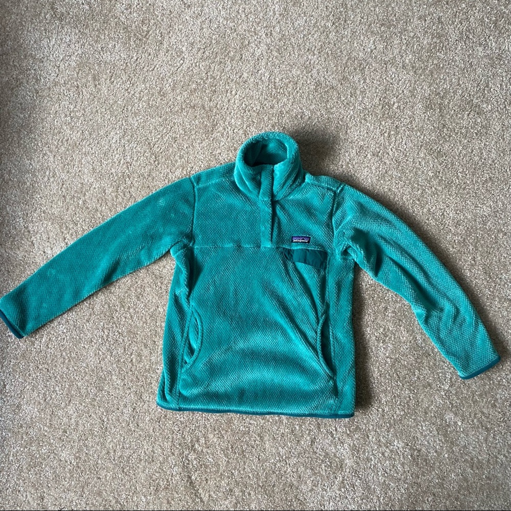 Patagonia Re-tool fleece snap pullover